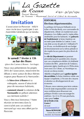 La Gazette de Rouen n°182